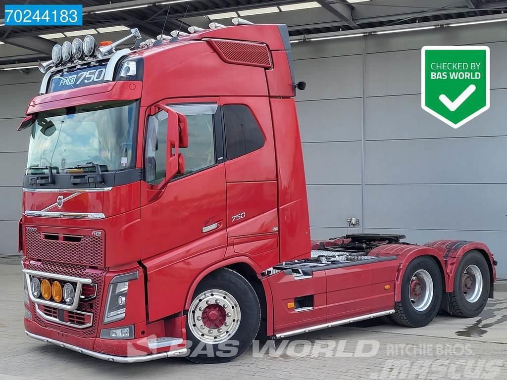 Volvo FH16 750 6X4 Retarder VEB+ Big-Axle Hydraulik Lift Tractor Units