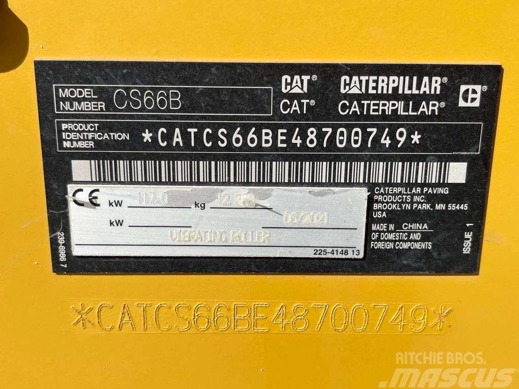CAT CS66B - Low Hours / CE Certified - Airco Valsetog