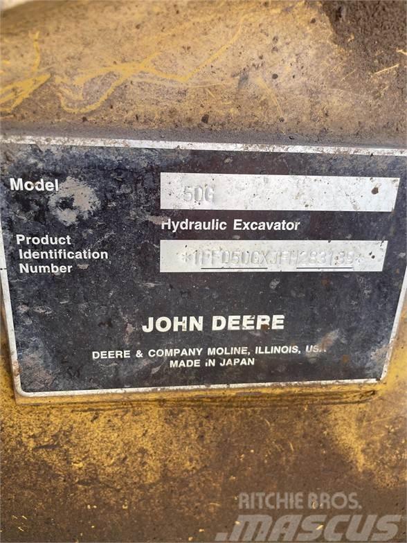 John Deere 50G Minigravere <7t