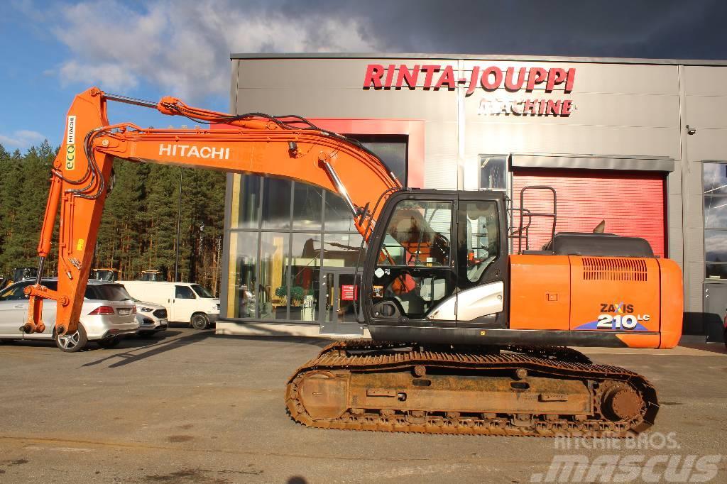 Hitachi ZX 210 LC-6 / Myyty, Sold Beltegraver