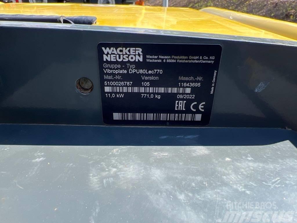 Wacker Neuson DPU80Lec770 Vibroplater