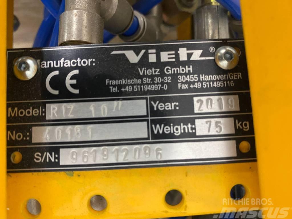 Vietz Vietz IPLUC/RIZ 10" Internal Clamp, Pneumatic Rørledningsutstyr