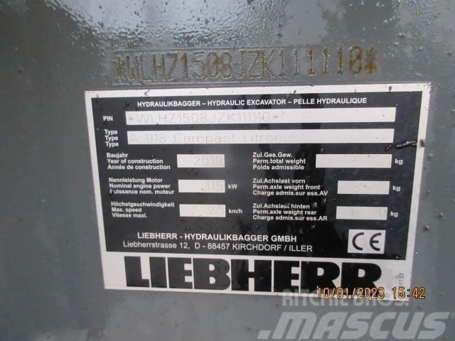 Liebherr A 918 Compact Litronic Hjulgravere