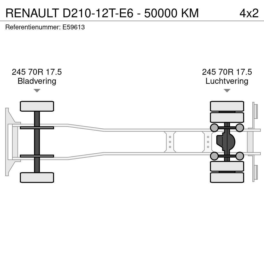 Renault D210-12T-E6 - 50000 KM Skapbiler