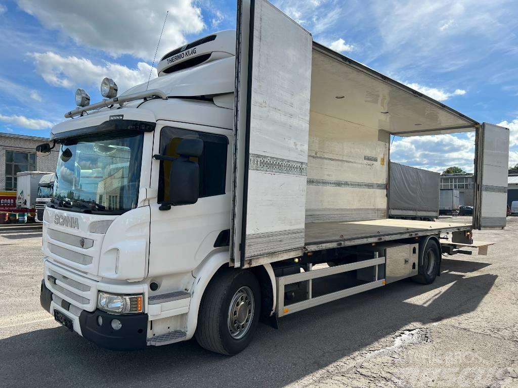 Scania P320DB4X2MNB EURO6,ref+full side opening Temperature controlled trucks