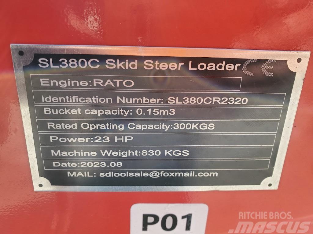  SDLOOL SL380C Skid steer loaders