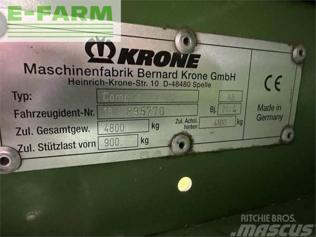 Krone comprima v 180 xc Firkantpresser