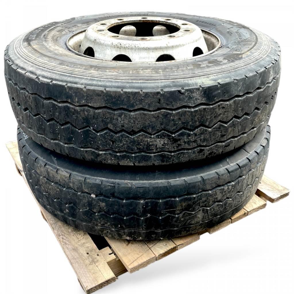  DUNLOP, MICHELIN K-series Tyres, wheels and rims