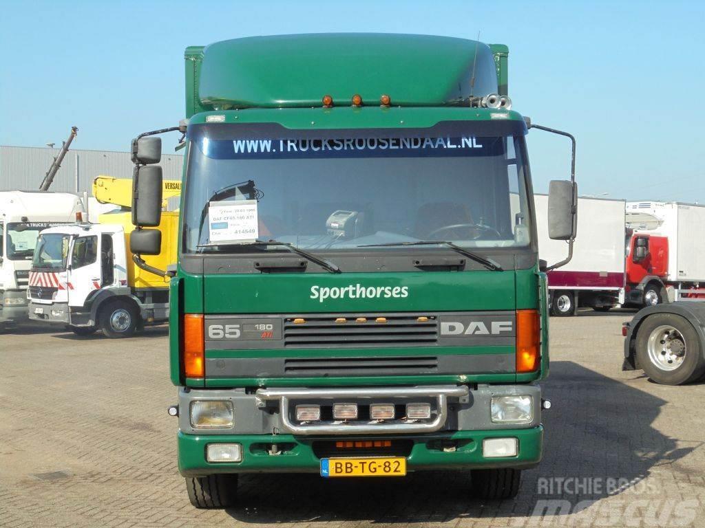 DAF CF 65 .180 ATI + Manual + Horse transport Animal transport trucks