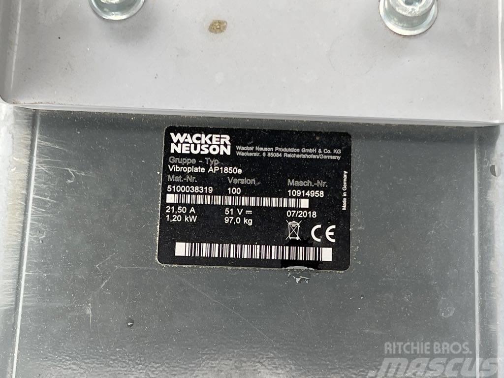 Wacker Neuson AP1850e Plate compactors