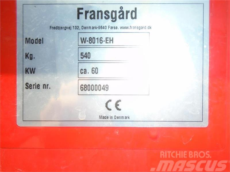 Fransgård W-8016-EH  m/ Radiostyring  Meget Velholdt Vinsjer