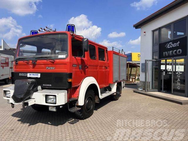 Iveco 90-16 AW 4x4 LF8 Feuerwehr Standheizung 9 Sitze Andre lastebiler
