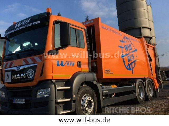 MAN TGS 28.360 EURO 6 FAUN 524 (MIETE möglich) Waste trucks