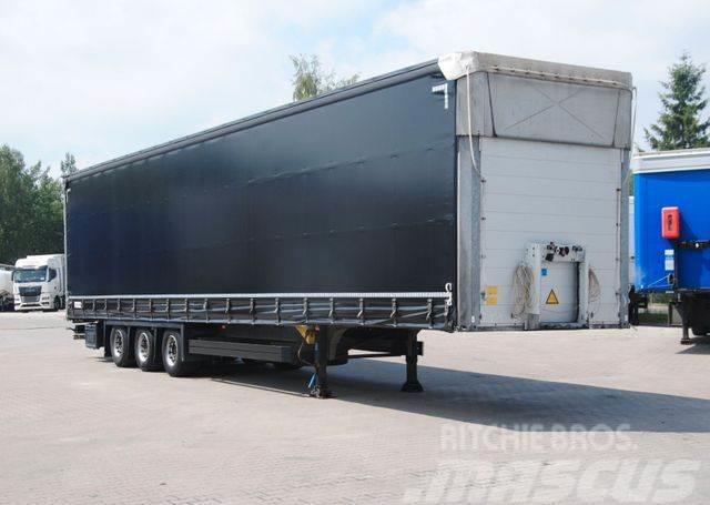 Schmitz Cargobull Mega, lifting axle, new tarpaulin Curtainsider semi-trailers