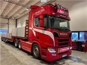 Scania R650 6x4 tow truck w/ hydraulics WATCH VIDEO
