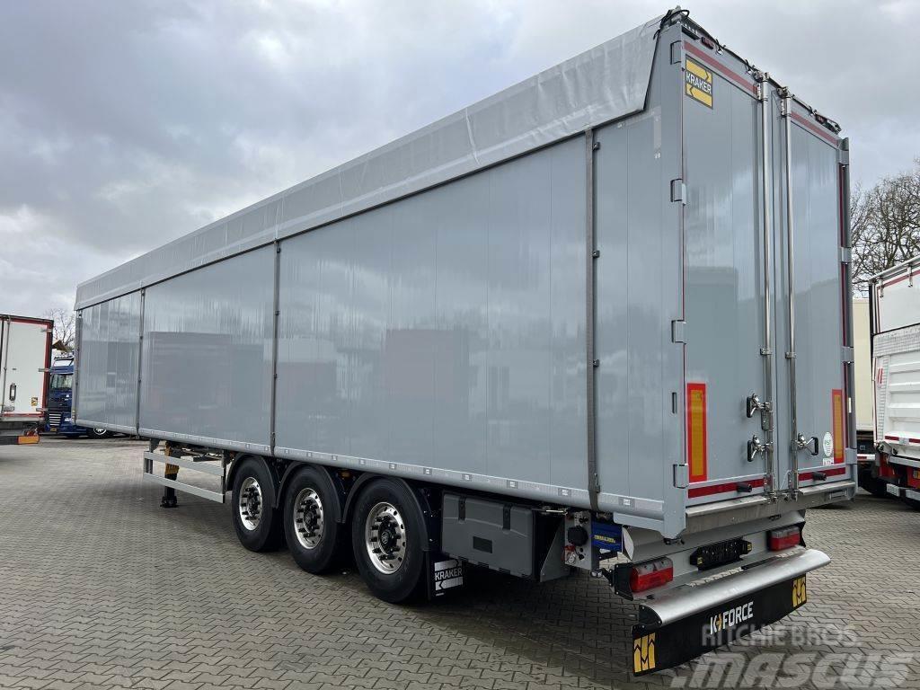 Kraker 92m3 K-Force New/Neu 10MM Cargo floor Liftas Alumi Walking floor semi-trailers