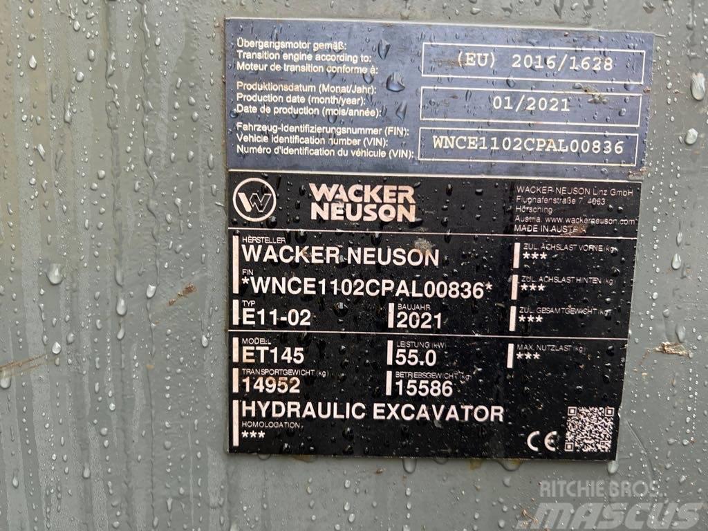Wacker Neuson ET145 Crawler excavators