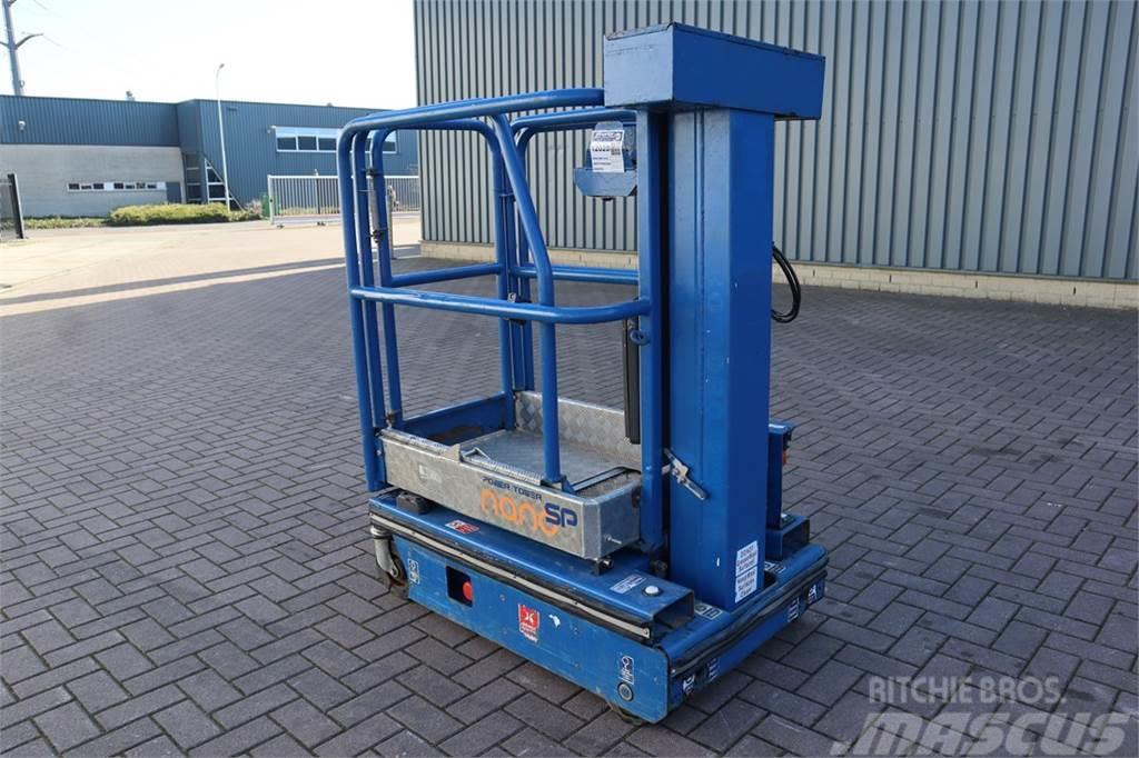 Power TOWER NANO SP Electric, 4.50m Working Height, 200k Articulated boom lifts