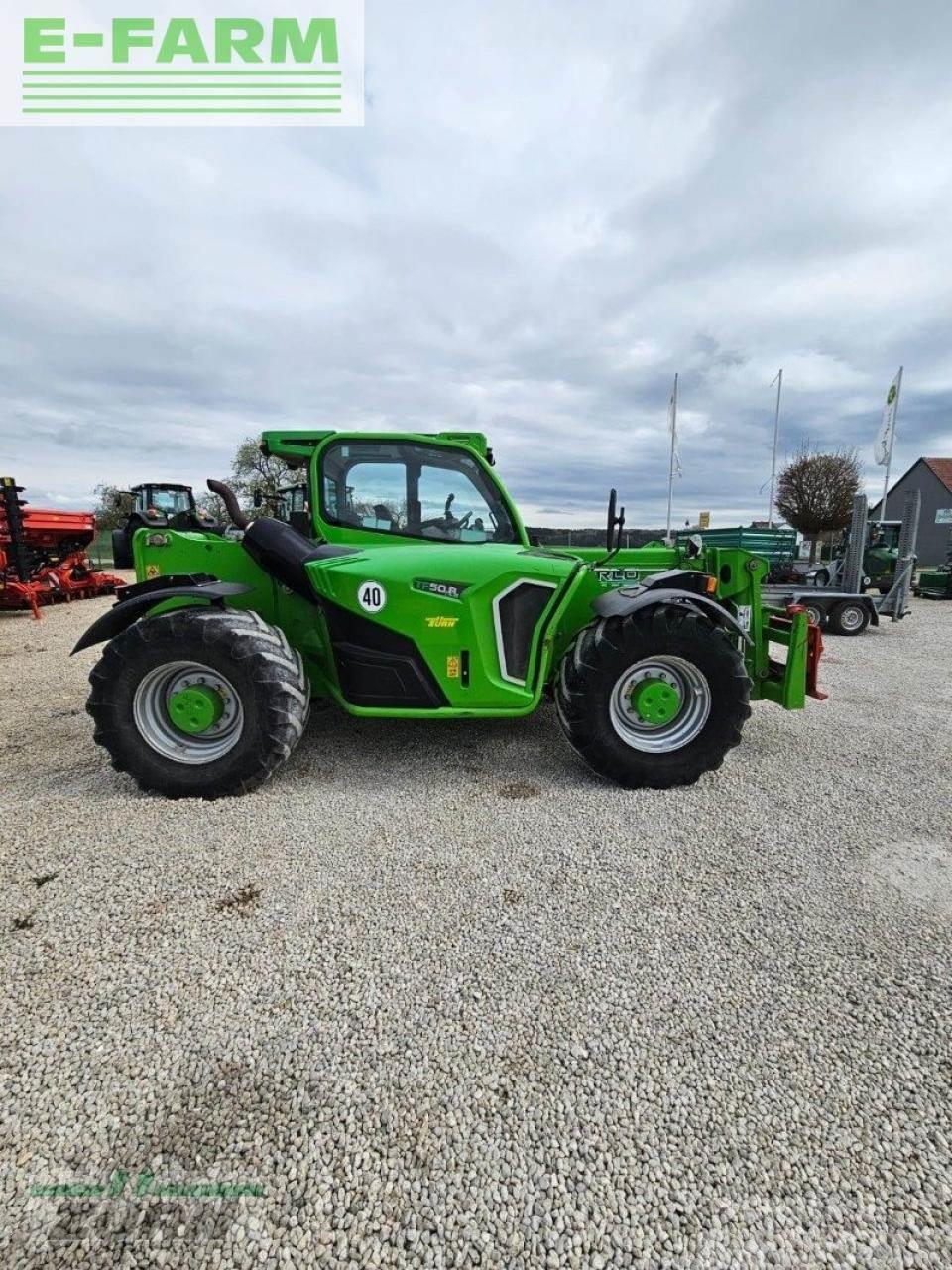 Merlo tf 50.8 tcs-156 cvtronic Telehandlers for agriculture