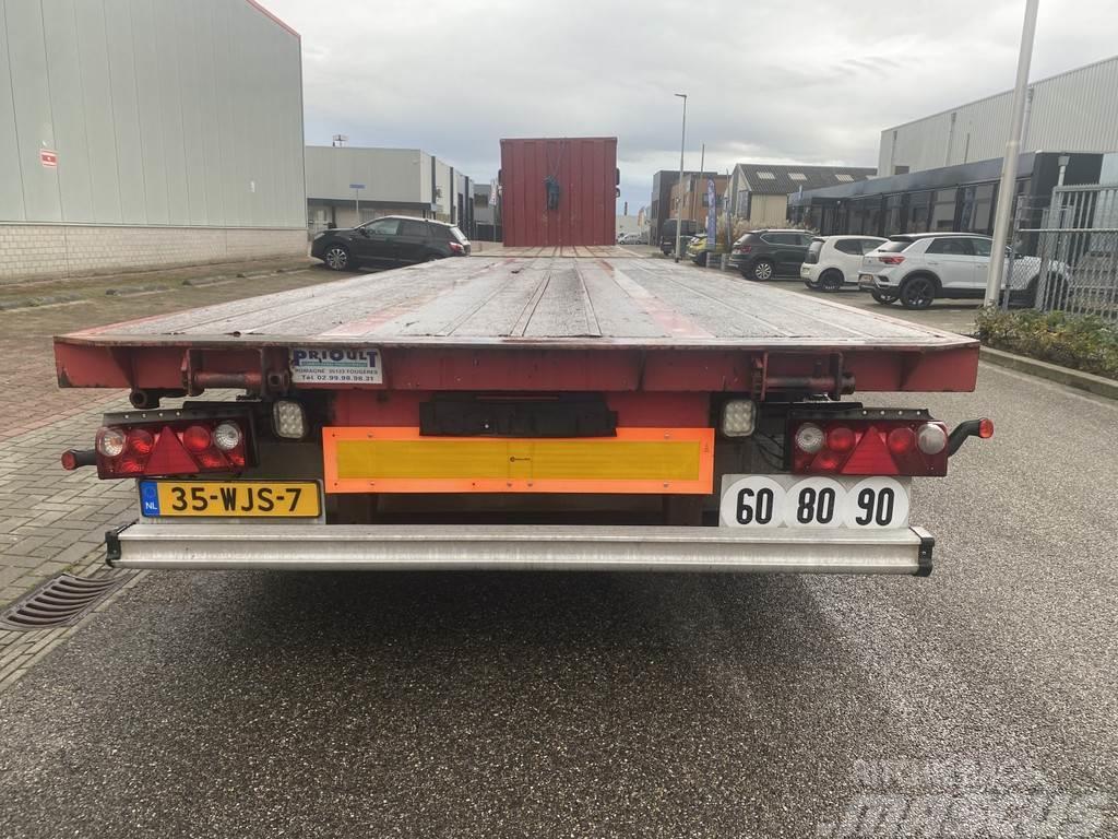 Lecitrailer 3-ass, 8.30 Mtr, Lift-As, APK Flatbed/Dropside trailers