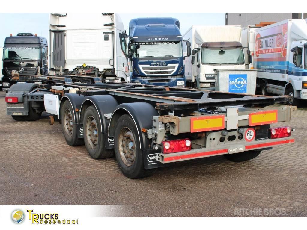 Van Hool 3x AXLE + 20-30-40-45FT + 3x IN STOCK Containerframe semi-trailers