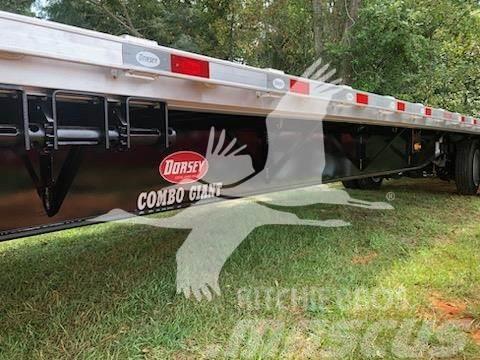 Dorsey (QTY:5) 53' COMBO DROP DECK W/ REAR AXLE SLIDE Low loader-semi-trailers