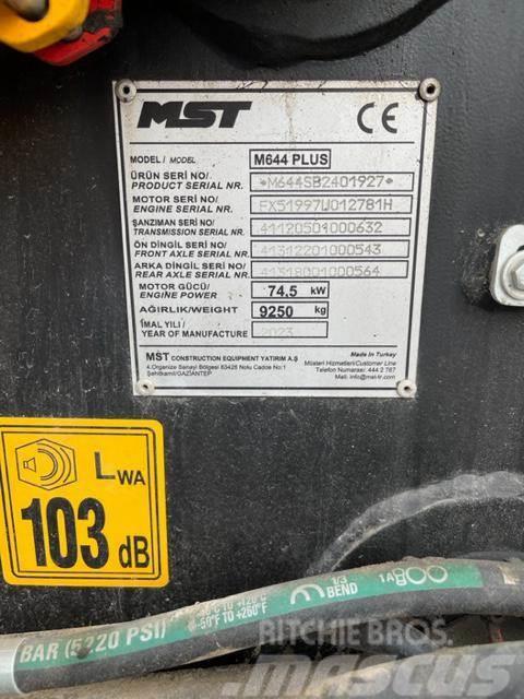 MST M644 PLUS Backhoe loaders