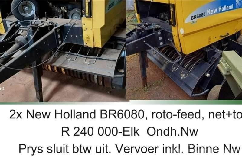 New Holland BR6080 - roto feed - net and twine Other trucks