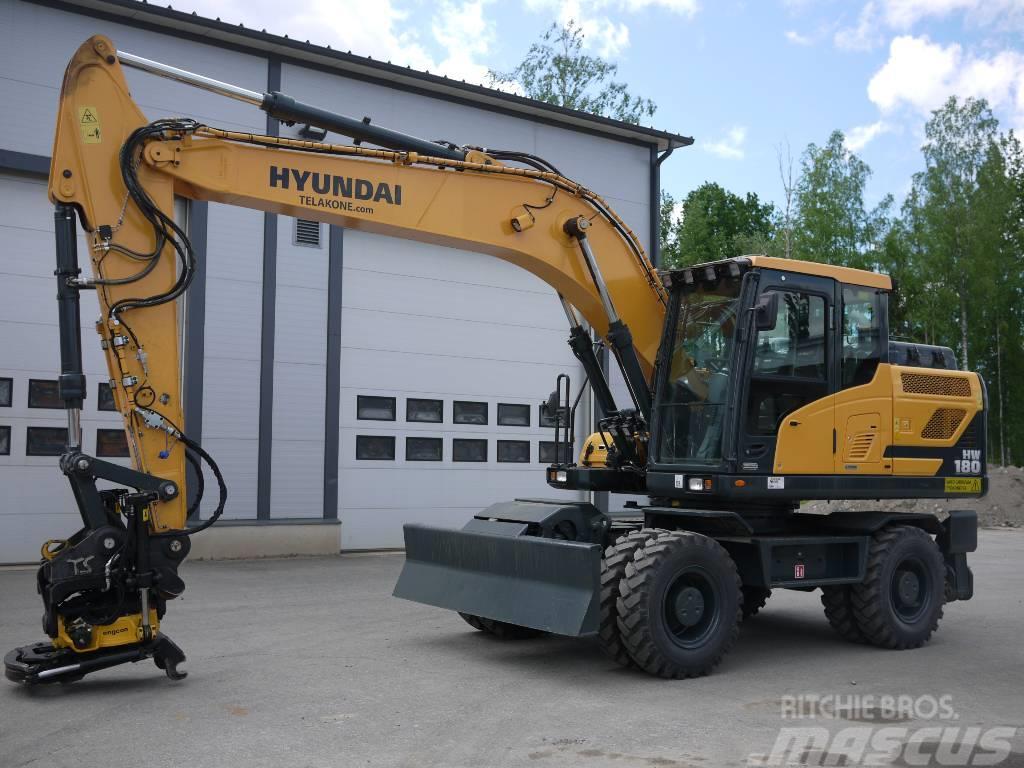Hyundai HW 180 Wheeled excavators