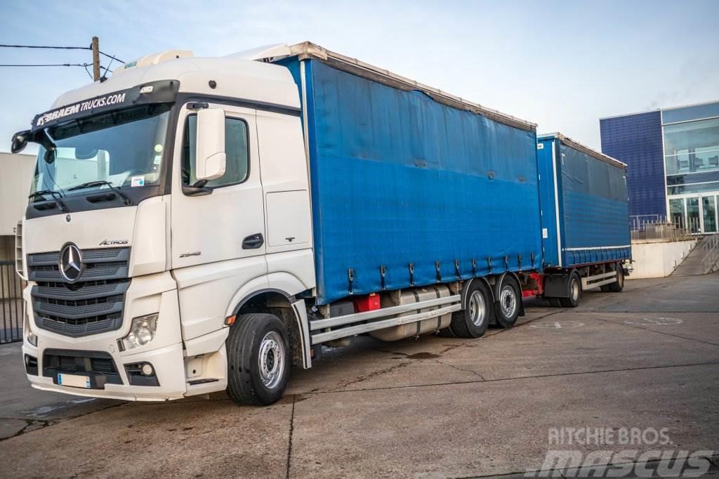 Lecitrailer BACHE+CHARIOT EMBARQUE Curtainsider trailers