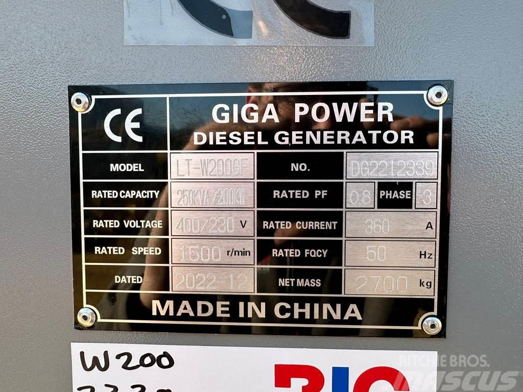  Giga power LT-W200GF 250KVA silent set Other Generators
