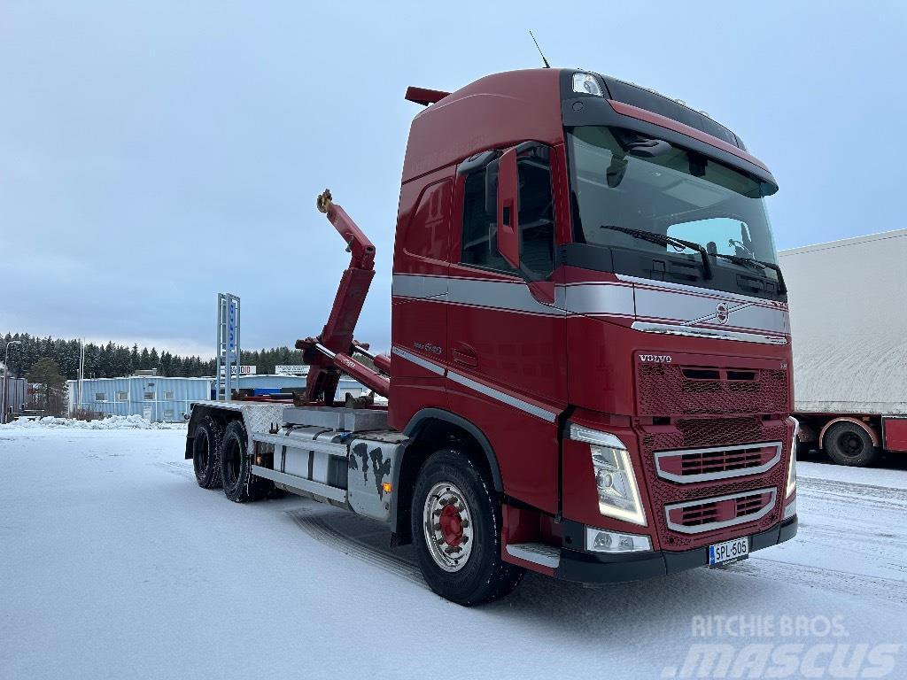Volvo FH13 540 6x4 Hook lift trucks