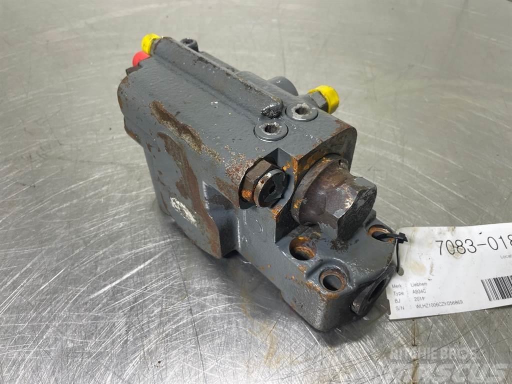 Liebherr A934C-10467814-Safety valve Hydraulics