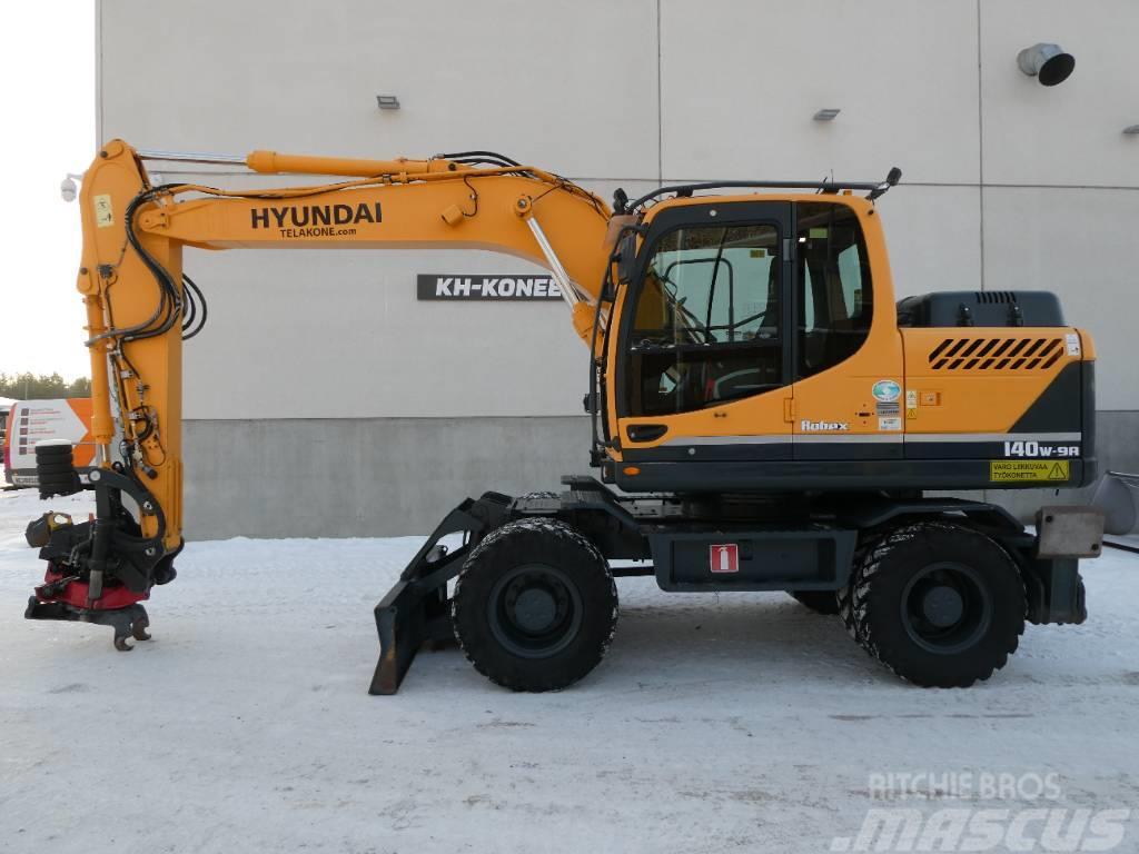 Hyundai Robex 140 W-9 A Wheeled excavators
