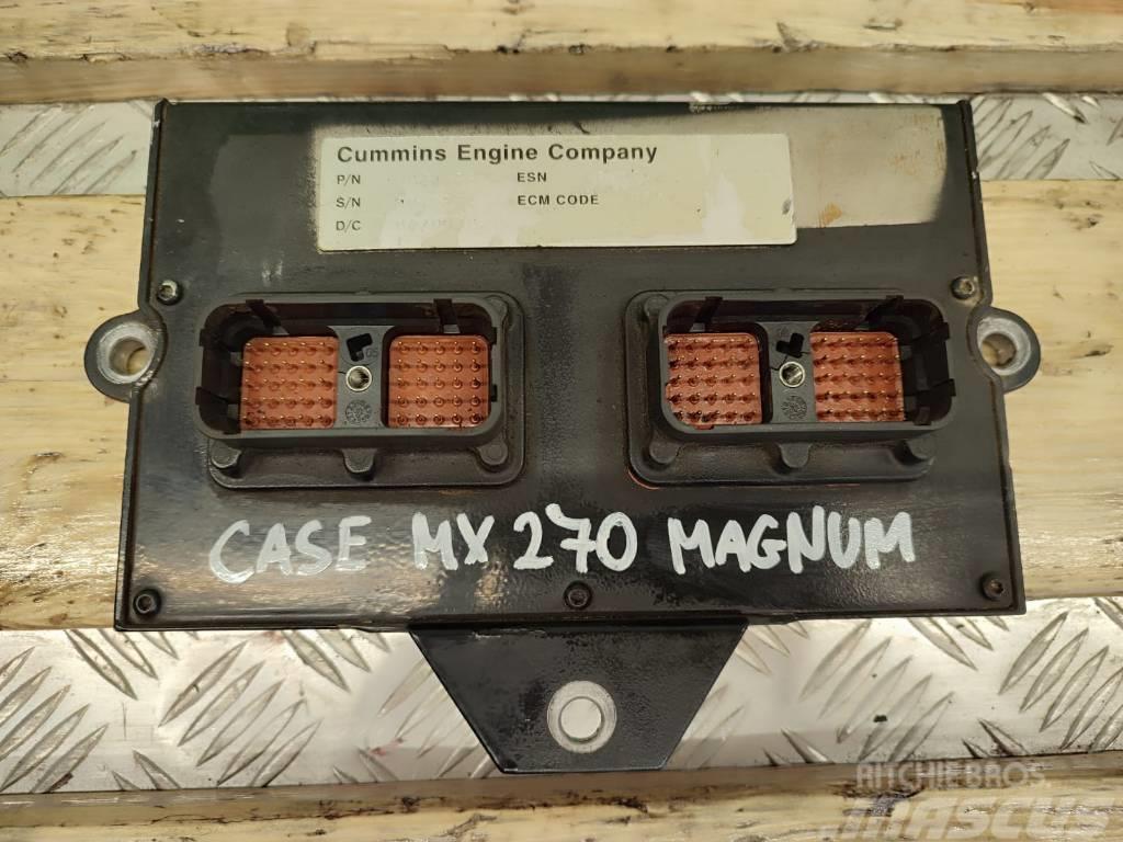CASE MX 270 Magnum Cummins engine module controller Engines