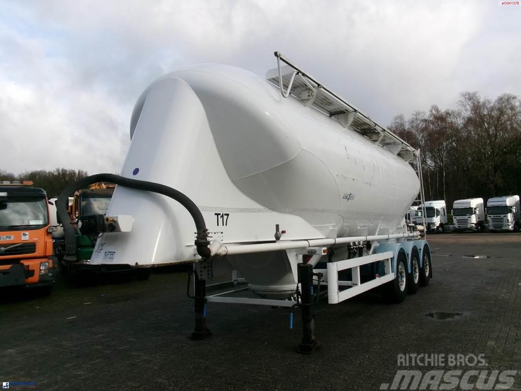 Spitzer Powder tank alu 37 m3 / 1 comp Tanker semi-trailers