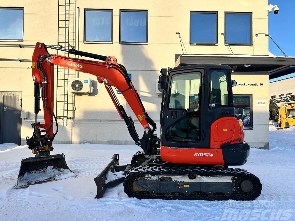 Kubota KX057-4 PYÖRITTÄJÄLLÄ Mini excavators < 7t (Mini diggers)