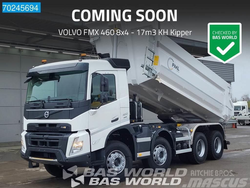 Volvo FMX 460 8X4 COMING SOON! VEB 17m3 KH Kipper Euro 6 Tipper trucks