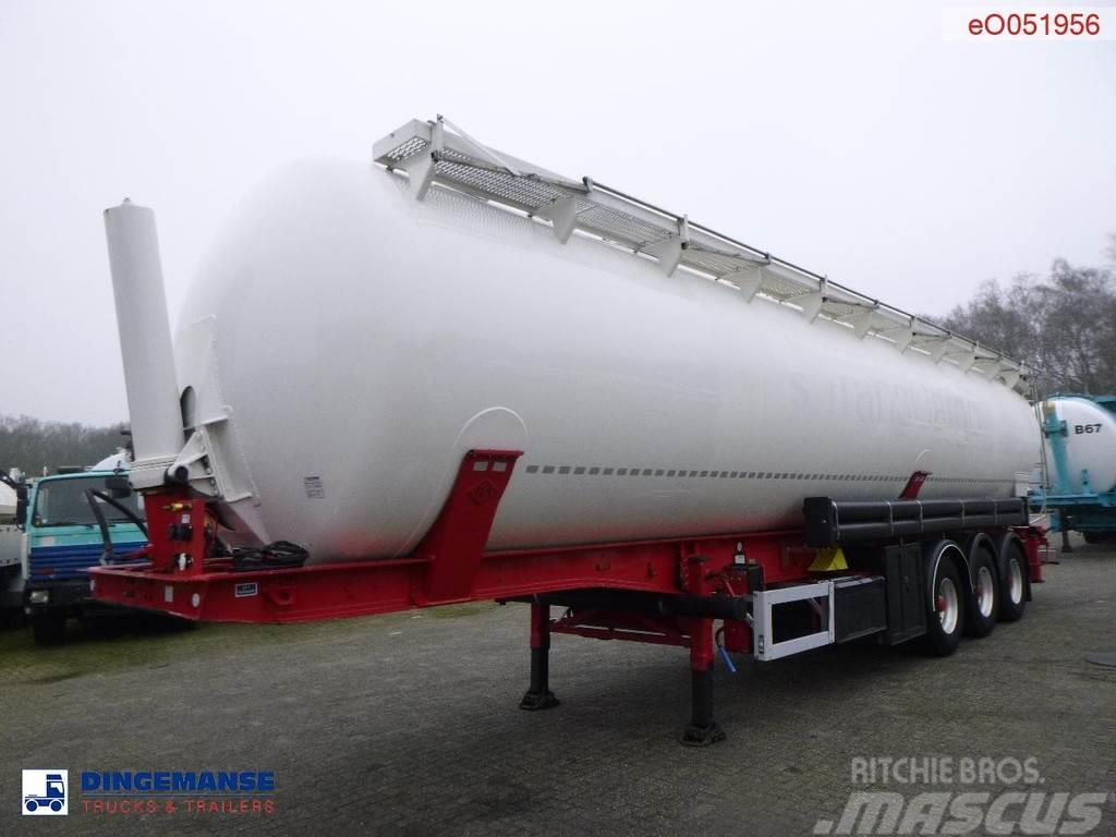 Feldbinder Powder tank alu 63 m3 (tipping) Tipper semi-trailers