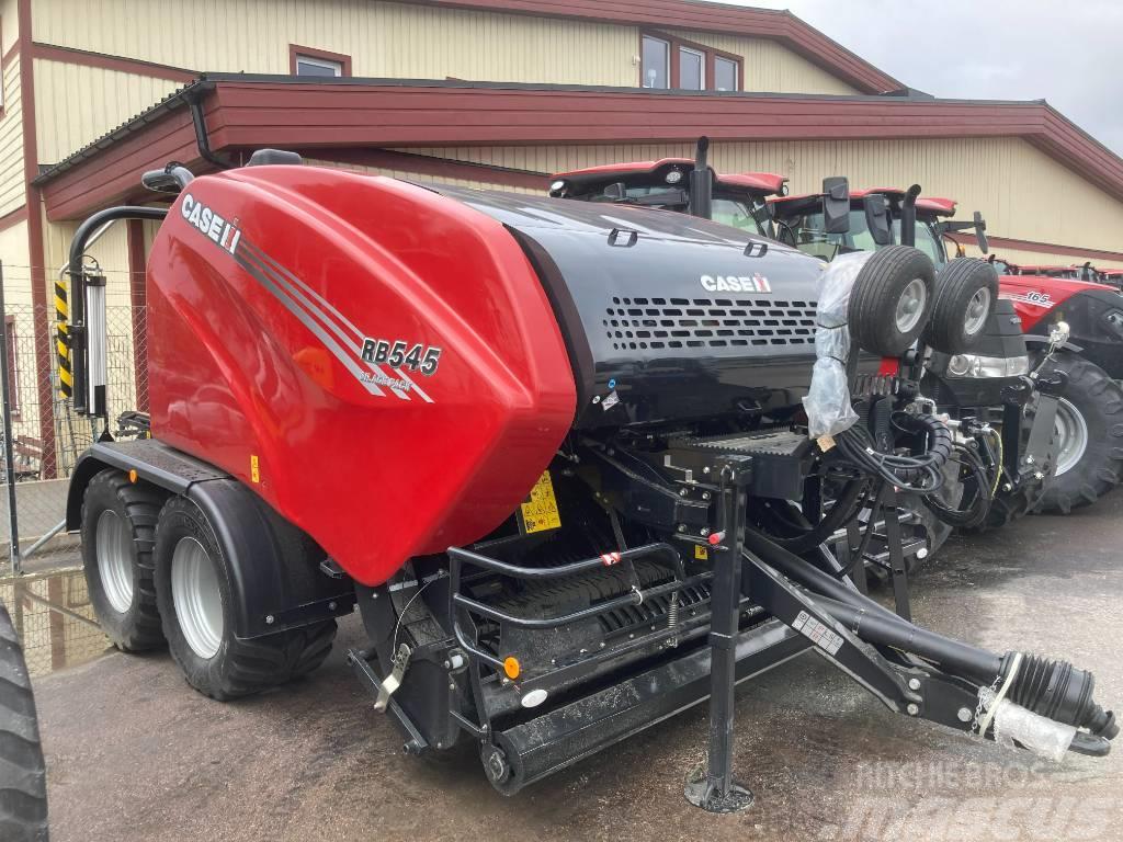 Case IH RB 545 Silage pack. Ny! Omg.Lev! Round balers