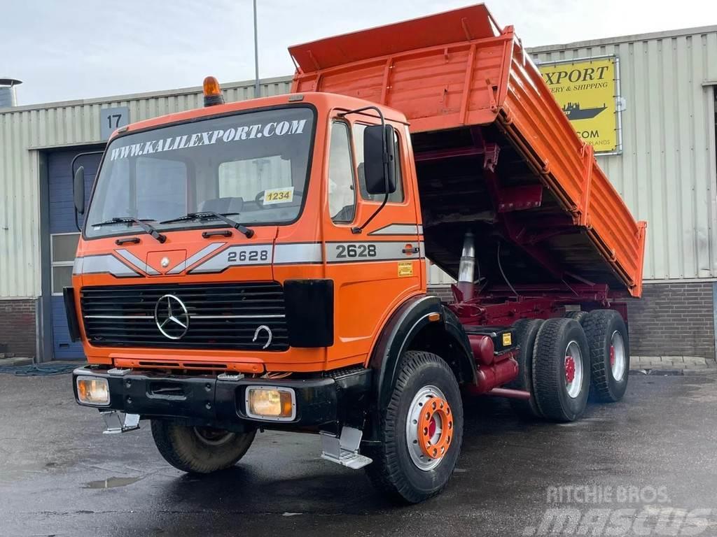 Mercedes-Benz SK 2628 Kipper 6x4 V8 ZF Big Axle Good Condition Tipper trucks