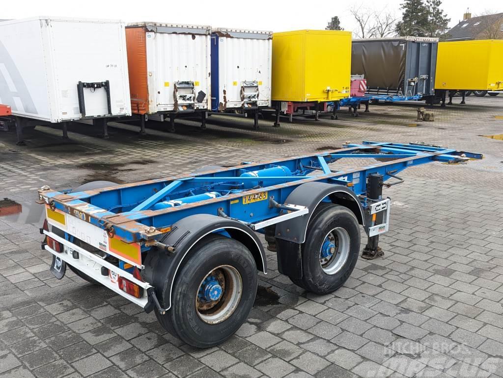 Van Hool 2B0005 20FT 2-Assen SAF 10T - Trommelremmen - Ferr Containerframe semi-trailers