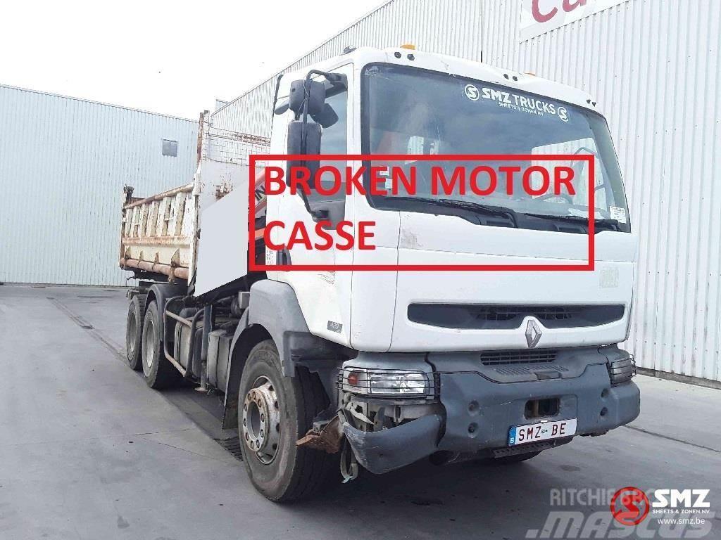Renault Kerax 420 Broken motor casse Tipper trucks