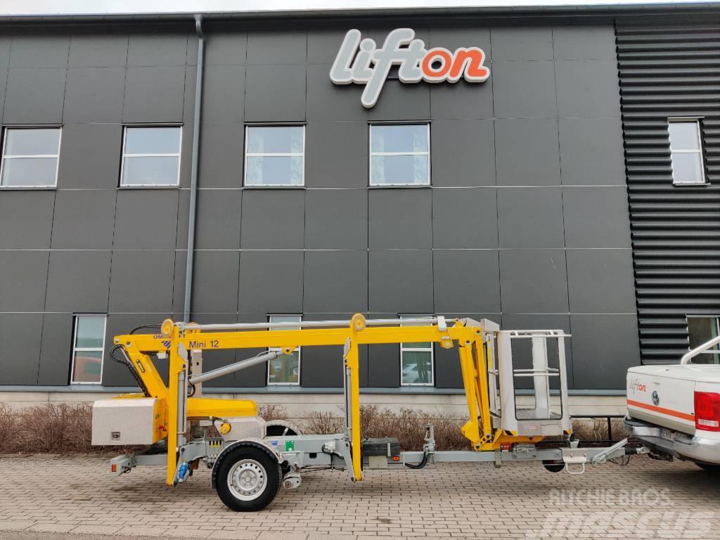 Omme Mini 12 EJ Skylift Trailer mounted aerial platforms