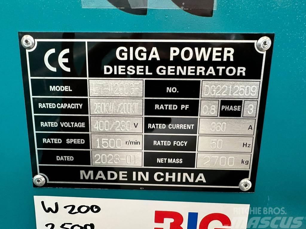  Giga power LT-W200GF 250KVA silent set Other Generators