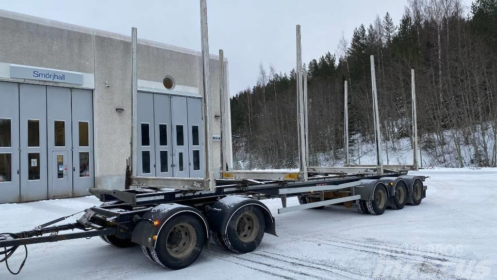 Jyki V52-T00 5-axlig Timmersläp Timber trailers