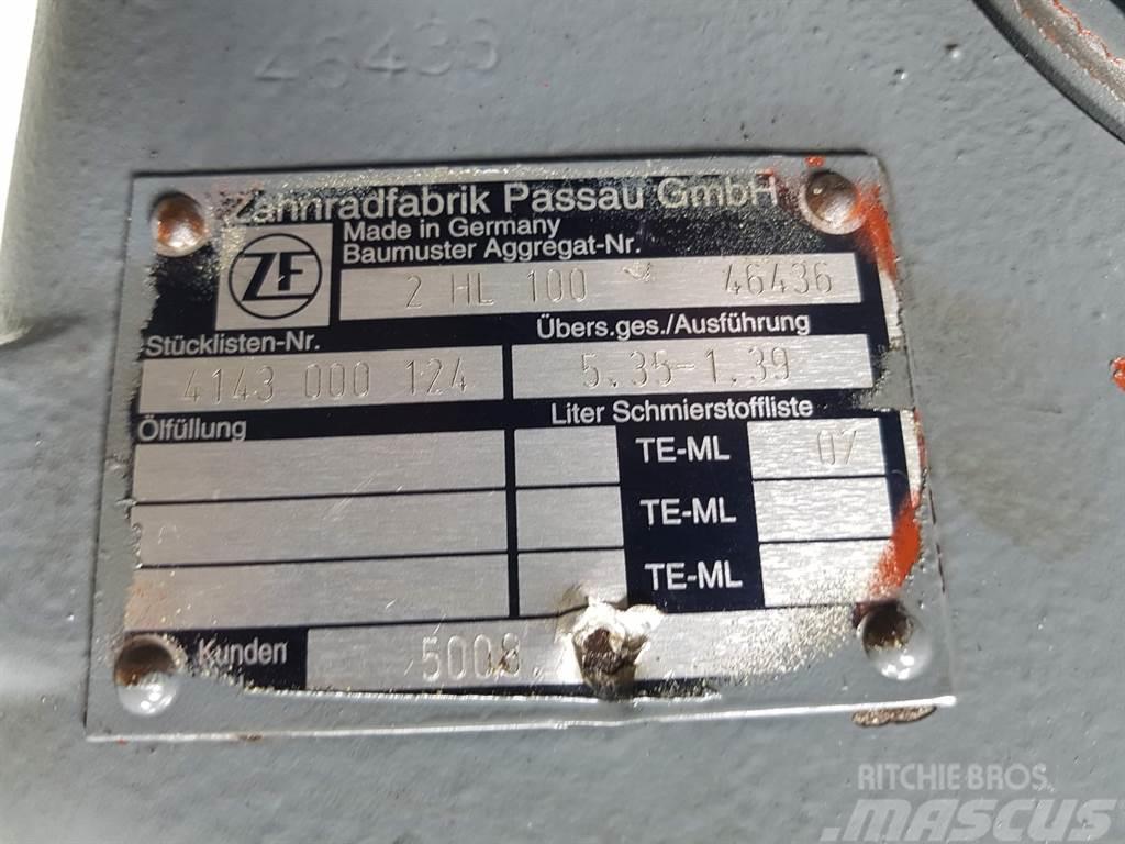 Liebherr A924 - 5008263-ZF 2HL-100-Transmission/Getriebe Transmission