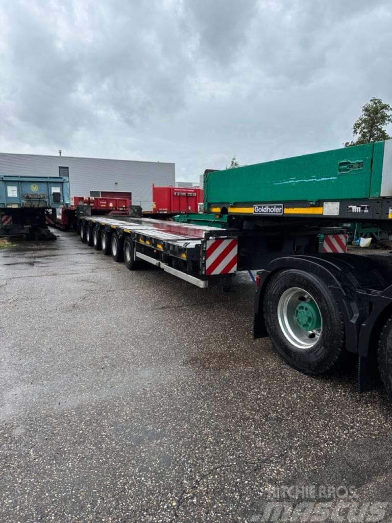 Goldhofer STZ L 6-61/80 AA - 6 AXLE, platfrom up to 26.85m Low loader-semi-trailers
