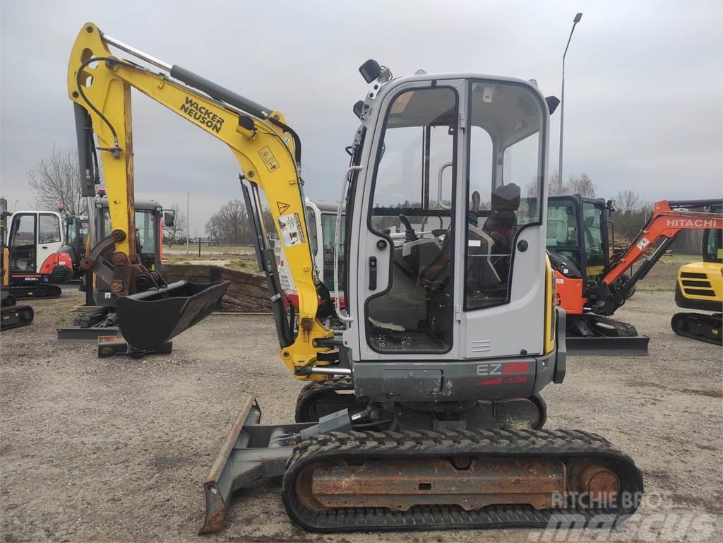 Wacker Neuson EZ 28 VDS 2017r 2400mtg poziomowanie kabiny VDS  Mini excavators < 7t (Mini diggers)