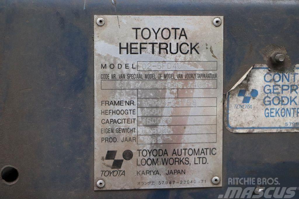 Toyota 02-5FD40 Diesel trucks